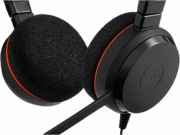 Jabra Evolve 20 Stereo UC USB Headset - Noise Cancelling Microphone - Image 3
