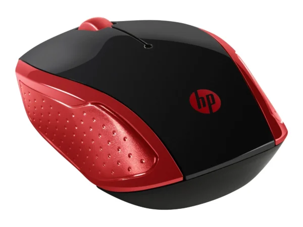 HP 200 Emprs Red Wireless Mouse A/P - Optical Precision for Seamless Wireless Control - Image 4