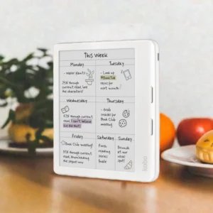 Kobo Libra Colour White eBook Reader - High-resolution Display - 32GB Storage