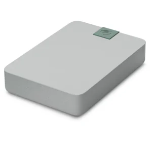Seagate Ultra Touch HDD 5TB Portable Hard Drive - Stylish Pebble Grey Design