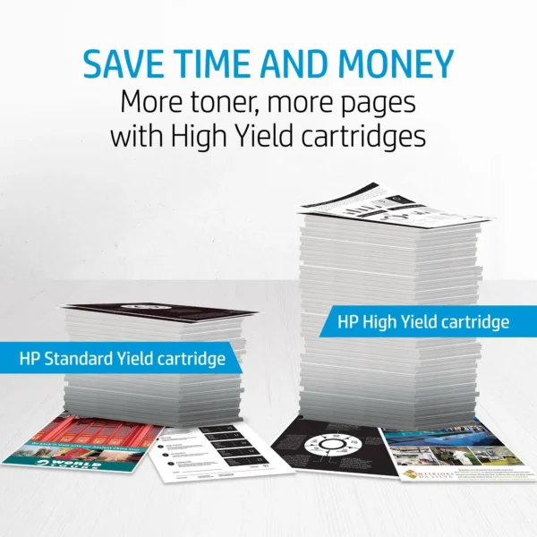HP 307A Yellow Laser Toner Cartridge CE742A - High Page Yield - Image 2