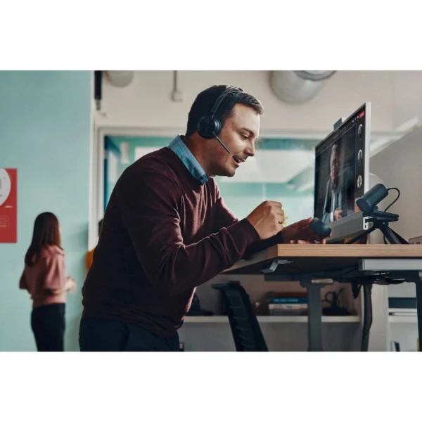 Poly Voyager Focus 2 Microsoft Teams Cer - Wireless Stereo Headset with Omni-Directional Microphone - Image 2
