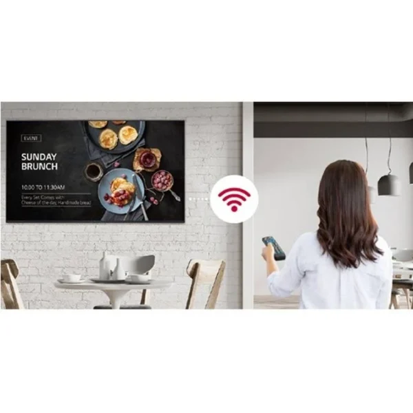 LG 43UL3J-N 43  UHD Standard Signage - 4K UHD LCD Digital Display for Business - Image 3