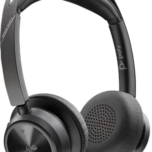 Poly Voyager Focus 2 Microsoft Teams Cer - Wireless Stereo Headset with Omni-Directional Microphone