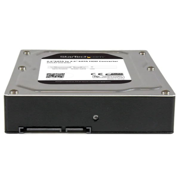 Startech.Com StarTech.com 3.5" SATA Drive Bay Adapter for HDD/SSD - Black - Additional View