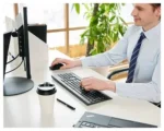 Lenovo Lenovo Professional Wireless Keyboard & Mouse Combo - Black - Additional View