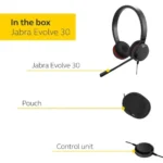 Jabra Jabra EVOLVE 30 II UC Wired Noise-Canceling Stereo Headset - Additional View