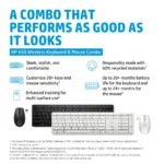 Hp HP 920 Wireless Bluetooth Mouse & Keyboard Combo - Black