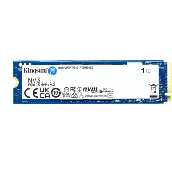 Kingston 1000G NV3 M.2 2280 PCIE 4.0 NVME SSD Storage