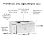 Hp HP LaserJet M111w Wireless Mono Laser Printer - 20ppm, 600x600 - Additional View