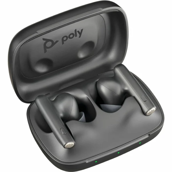 Hp HP Poly Voyager Free 60 UC True Wireless Earbuds - Carbon Black - Additional View