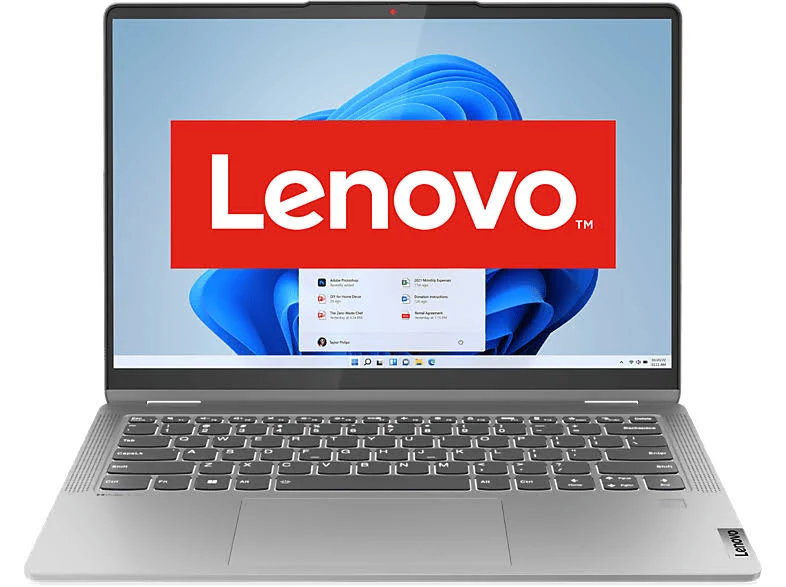 Lenovo Lenovo Flex5 14ABR8 Ryzen 7 16GB 512GB SSD 2-in-1 Laptop Gray - Additional View