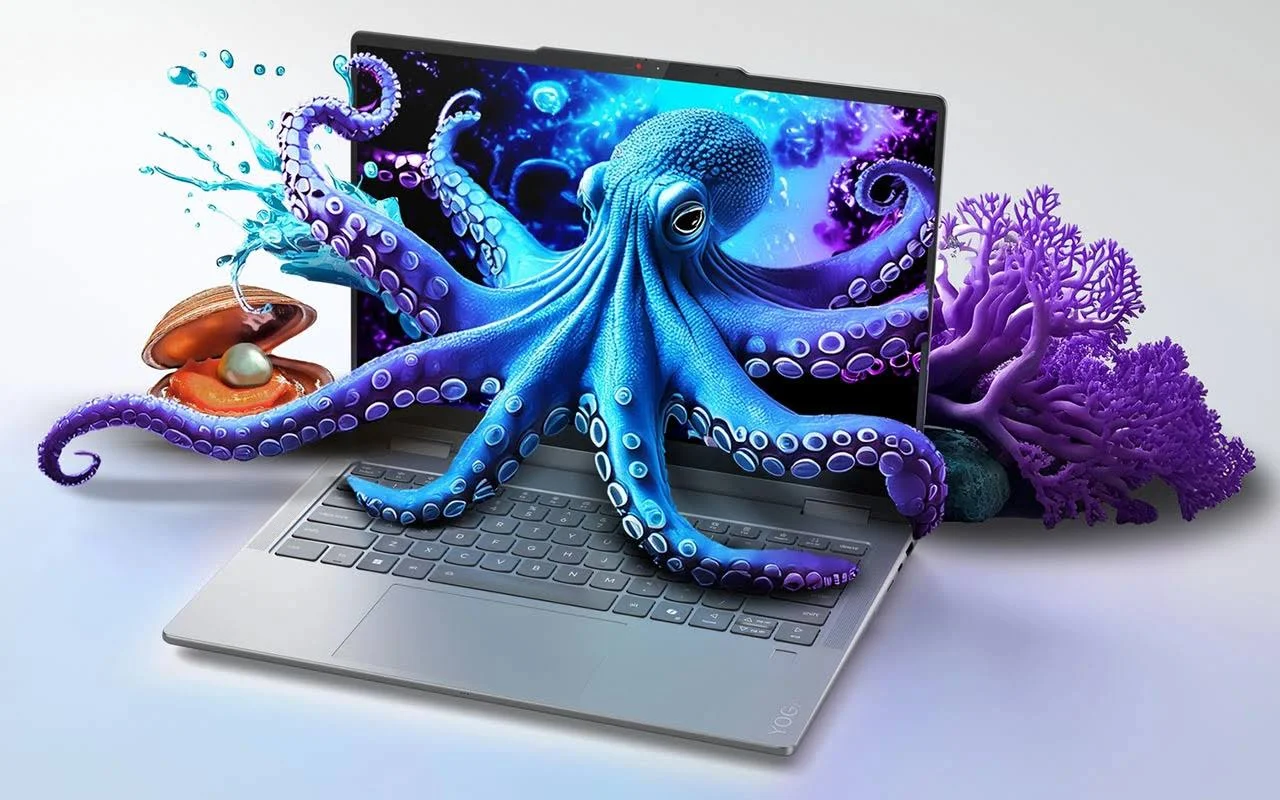 Lenovo Lenovo Yoga 7 14" 2-in-1 Touchscreen Laptop, Intel Core Ultra 7, 16GB RAM, 1TB SSD, Tidal Teal