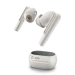 Hp HP Poly Voyager Free 60 UC True Wireless Earbuds - White - Additional View