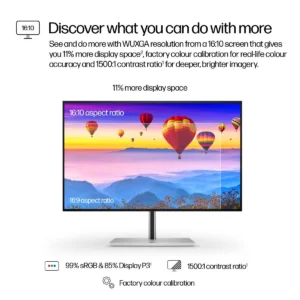 Hp HP 724pf 24" Full HD IPS Monitor with HDMI and USB Hub - Additional View