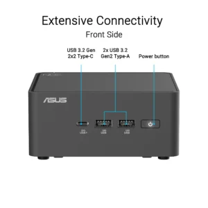 Asus ASUS NUC 15 Pro Barebones PC with Intel Graphics - Additional View