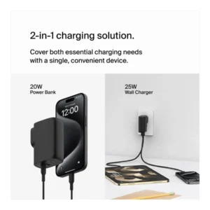 Belkin Belkin BPZ003BT1MBK Charging Kit - Power Options