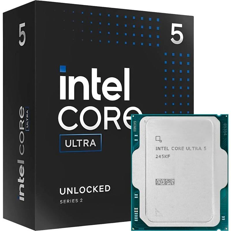 Intel Intel Core Ultra 5 245KF 14-Core 4.2GHz Processor, LGA-1851, No Graphics