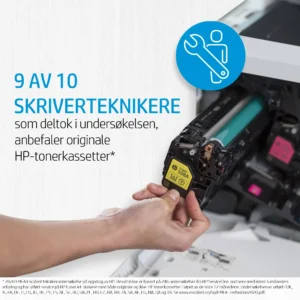 Hp HP 307A Cyan Original Laser Toner Cartridge - 7300 Pages - Additional View