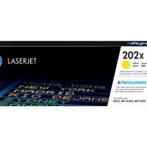 Hp HP 202X High Yield Yellow Toner Cartridge - 2500 Pages