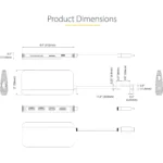 Startech.Com StarTech USB-C Docking Station with 4K HDMI & Gigabit Ethernet