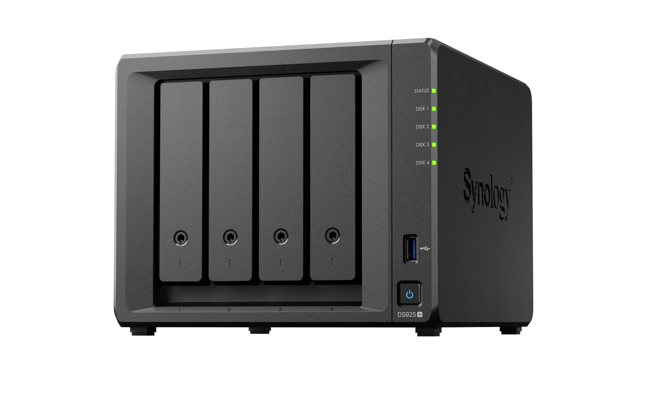 Synology Synology DS925+ 4-Bay NAS DiskStation Ryzen 4GB RAM, 2.5GbE - Additional View