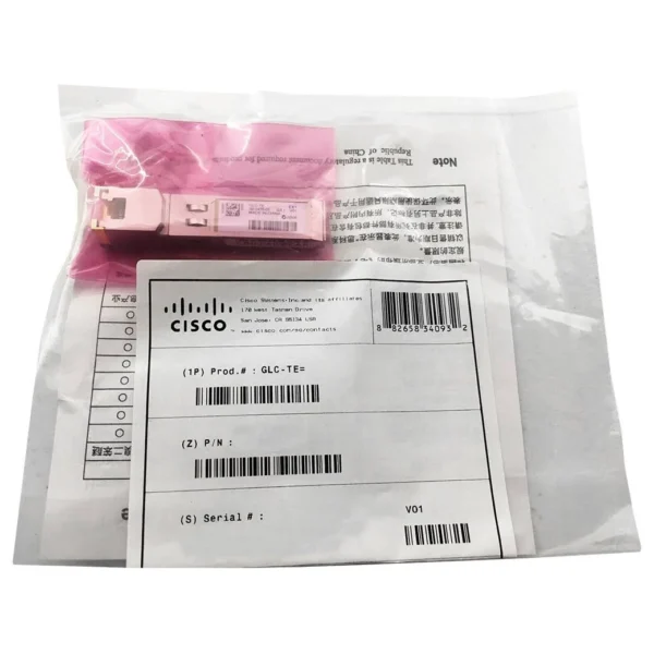Cisco Cisco 1000BASE-T SFP Module for Cisco Switches - GLC-TE=