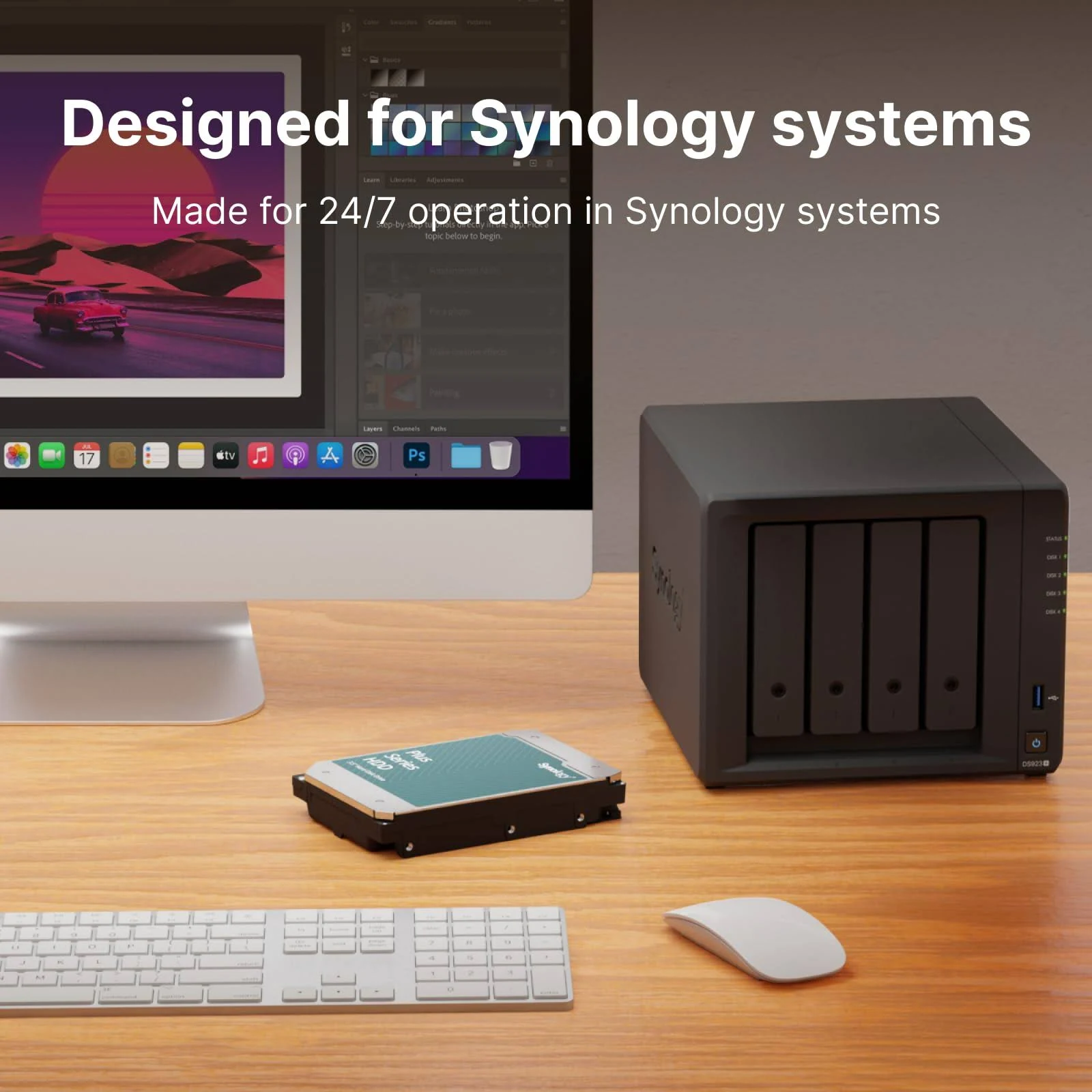 Synology Synology Plus 2TB NAS Internal SATA Hard Drive 5400rpm - Additional View