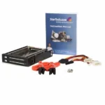Startech.Com StarTech.com Dual Bay 3.5" SATA Drive Enclosure - Black Aluminium