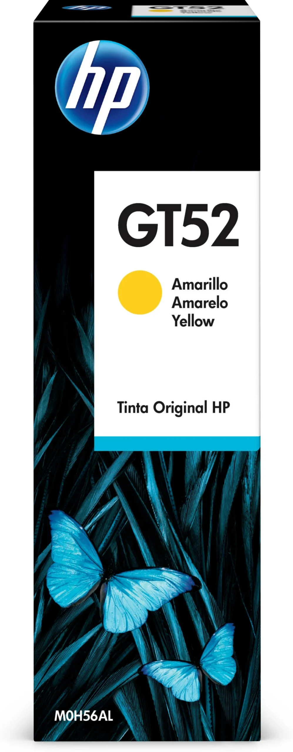 Hp HP GT52 Yellow Ink Refill Kit - High Yield for Inkjet Printers - Additional View