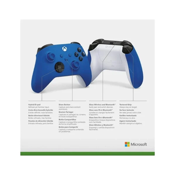 Microsoft Microsoft Xbox Wireless Controller - Shock Blue Gamepad