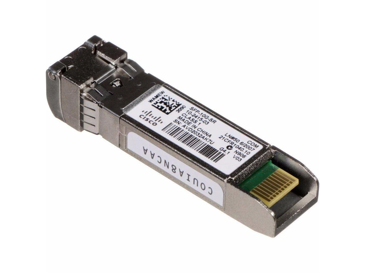 Cisco Cisco 10GBASE-SR SFP Module Enterprise-Class LC Duplex - Additional View