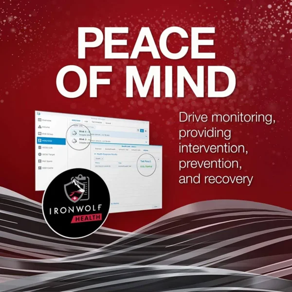 Seagate Seagate IronWolf Pro 6TB 3.5" Internal SATA Hard Drive 7200RPM